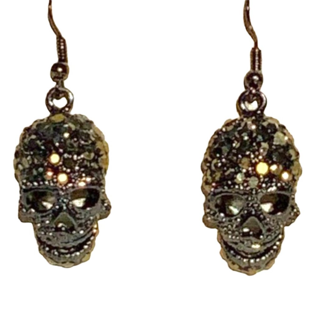 bling Earring Skulls